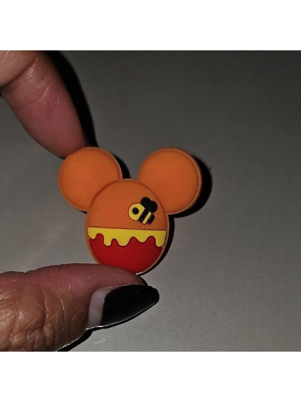 Winnie The Poo Mickey Mouse Shaped  Balloon Croc Shoe Charm
